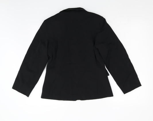 Primark Womens Black   Jacket Suit Jacket Size 12