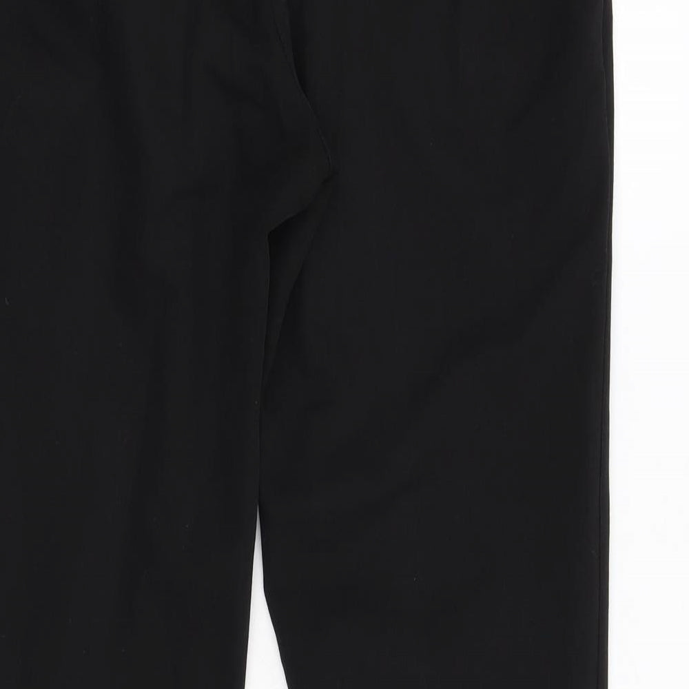 New Look Womens Black Trousers Size 8 L30 in