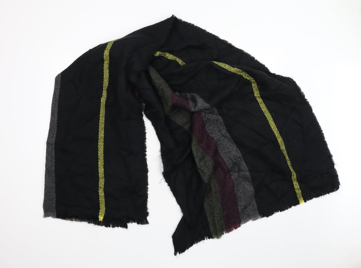 Preworn Unisex Multicoloured Striped Scarf