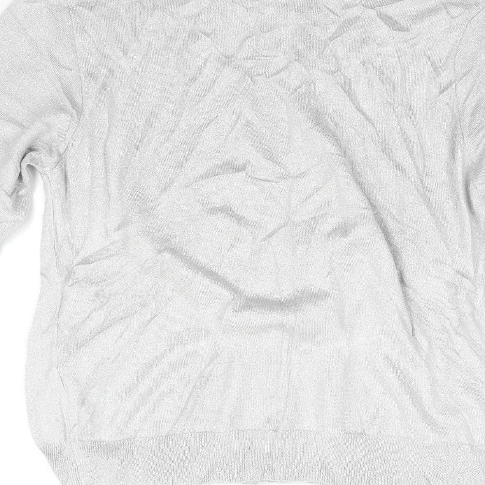 Primark Womens Grey Cardigan Jumper Size 12