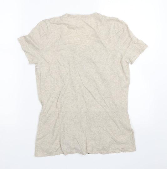 NEXT Womens Beige Basic Blouse Size 10