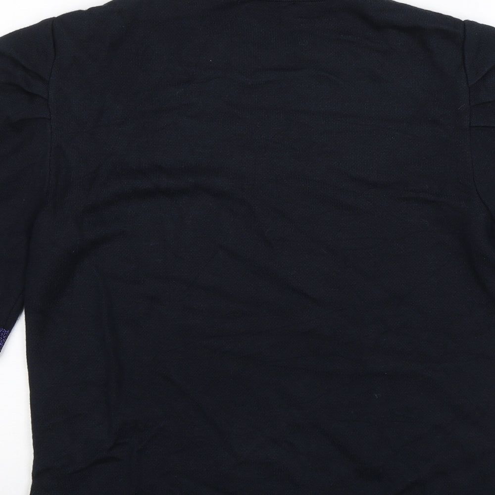 Womens UK Size 10 M&S Blue Pullover Jumper