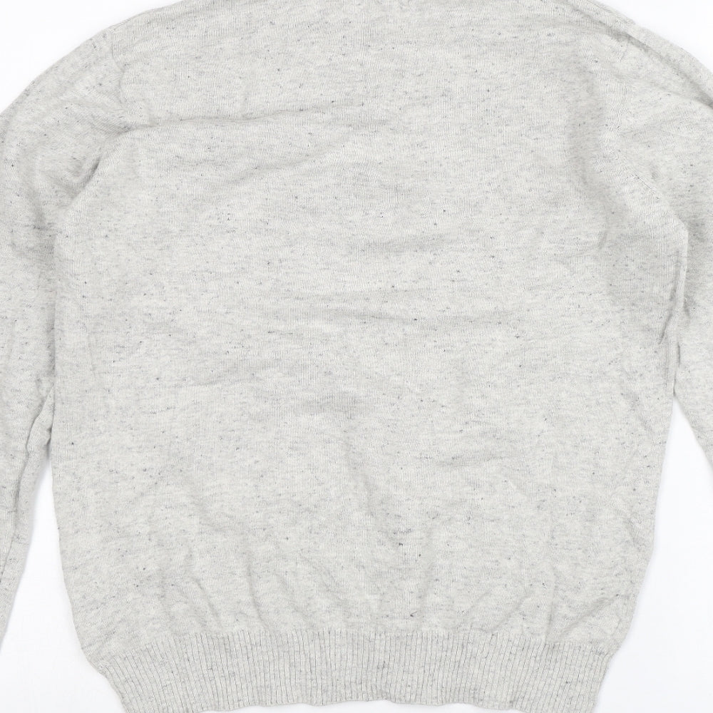 Cedar Wood State Mens Grey Pullover Jumper Size S