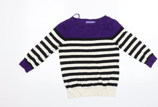 Womens UK Size 8 Autonomy Purple Pullover Jumper