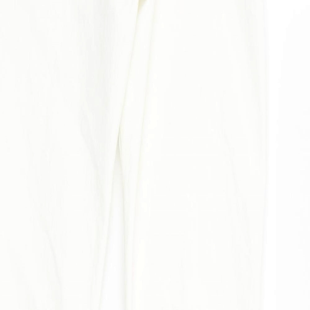 Limited Collection Womens White Skinny Jeans Size 12 L29 in