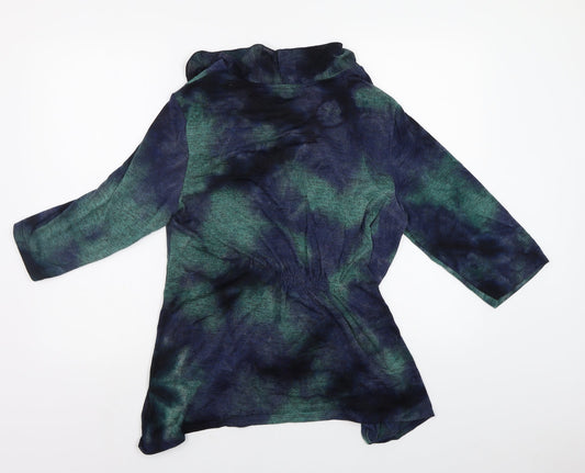 Cj banks Womens Green Cardigan Jumper Size 10