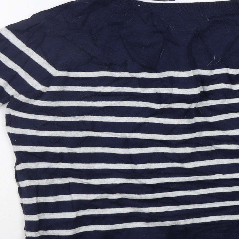Womens UK Size S M&S Blue Pullover Jumper