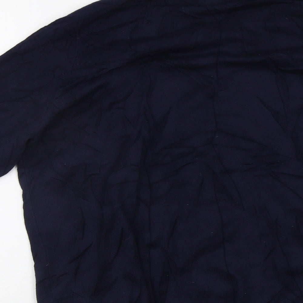 River Island Mens Blue Pullover Jumper Size L