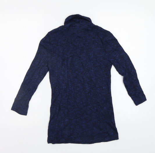 F&F Womens Blue Pullover Jumper Size 10