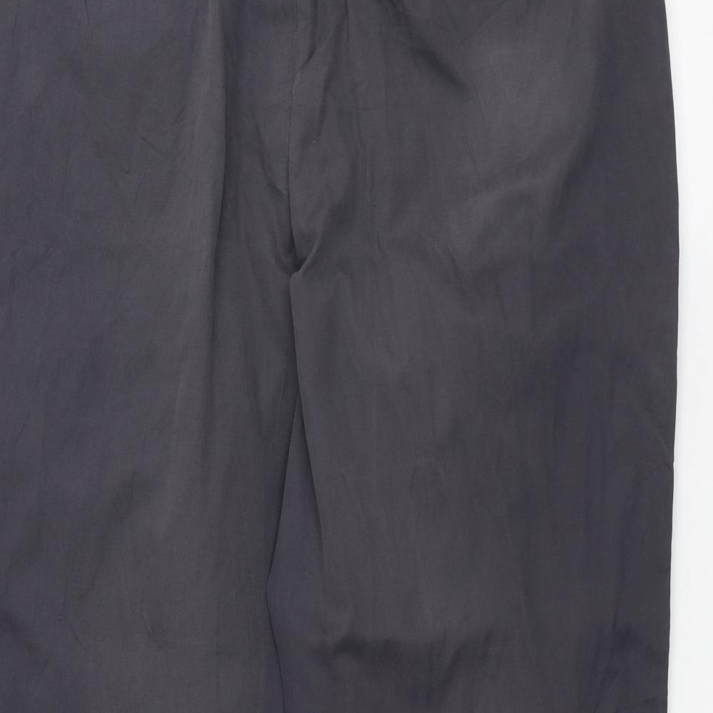 Marks and Spencer Mens Black Straight Jeans Size 16 L28 in