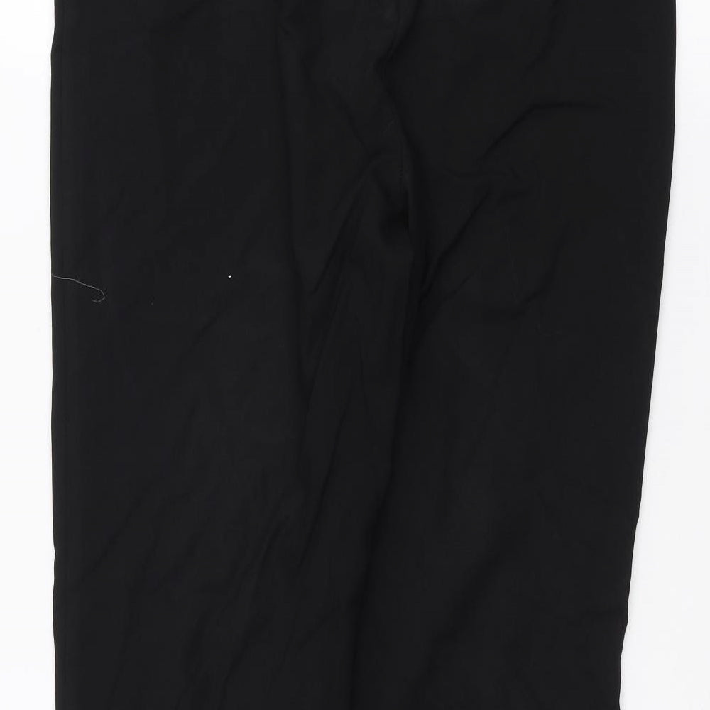 George Womens Black Trousers Size 14 L26 in