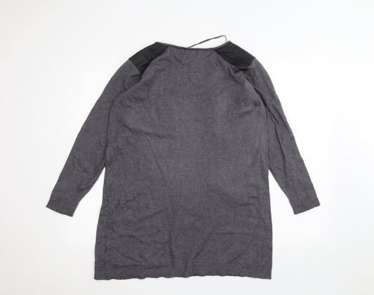 Primark Womens Grey Pullover Jumper Size 16