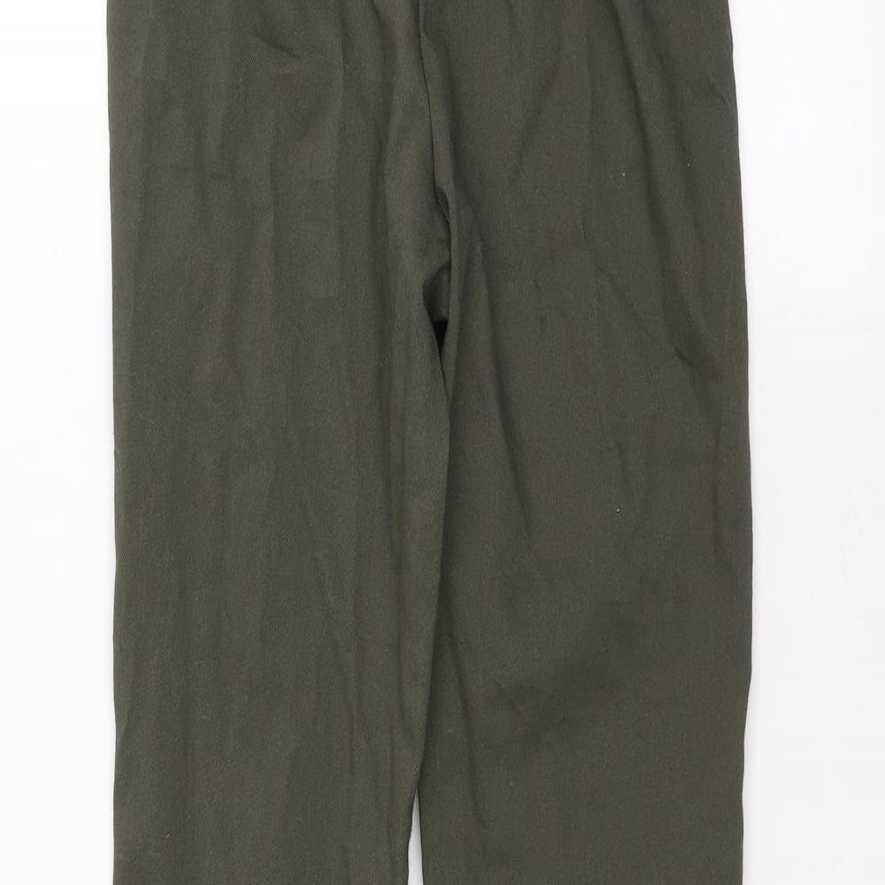 Womens UK Size 8 H&M Regular Fit Skinny Green Jeans