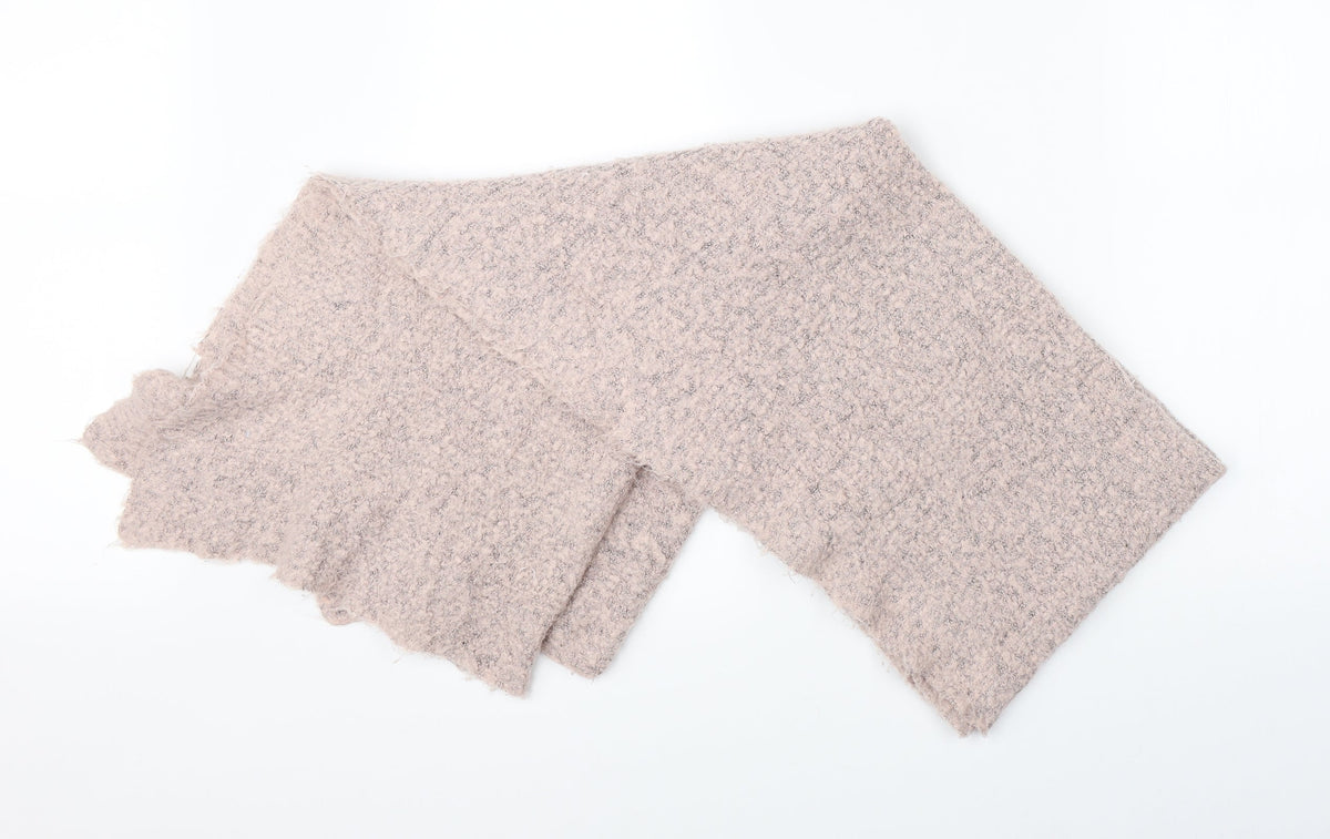 Preworn Unisex Pink Knit Scarf