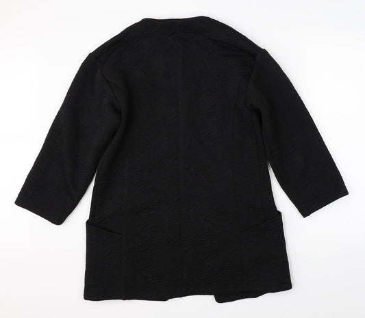 Womens UK Size 8 Preworn Black Jacket