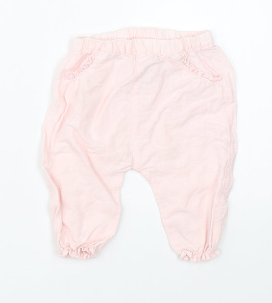 NEXT Girls Pink Pyjama Pants Size 3-6 Months