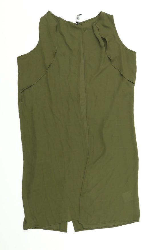 Womens UK Size 8 Influence Green Blouse