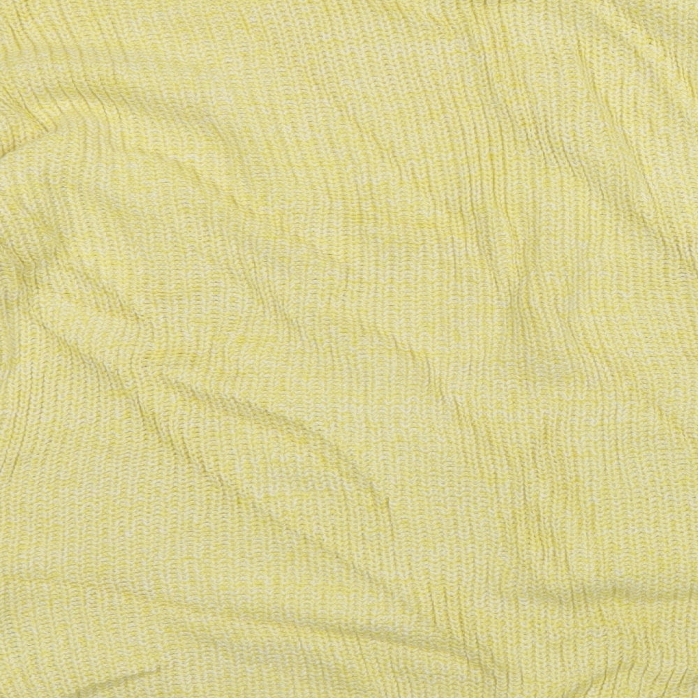 Womens UK Size M M&S Yellow Pullover Jumper