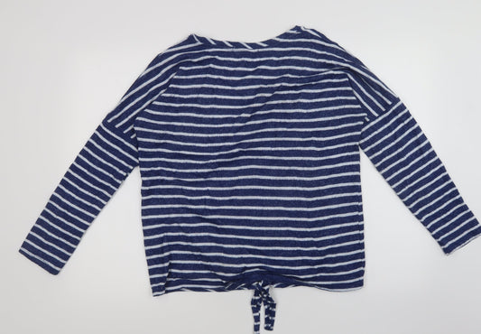 George Womens Multicoloured Striped Pullover Jumper Size 14