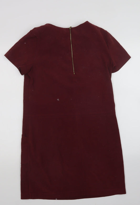 George Womens Red A-Line Size 10