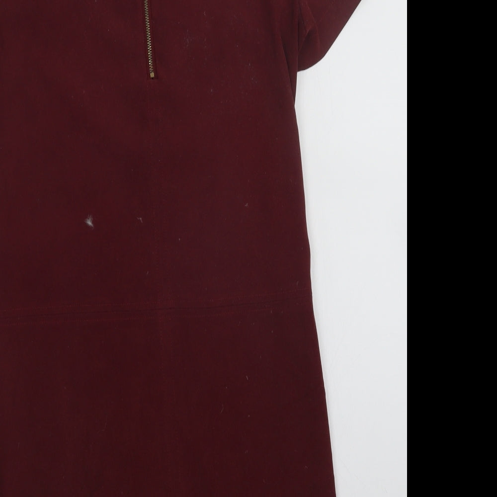 George Womens Red A-Line Size 10