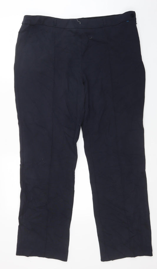1990 collection Womens Blue Trousers Size 20 in L28 in