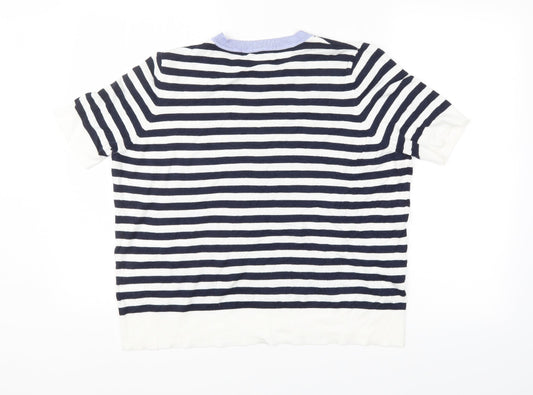 Womens UK Size 16 M&S Multicoloured Pullover Jumper