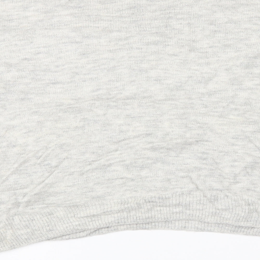 Womens UK Size XS H&M Grey Pullover Jumper