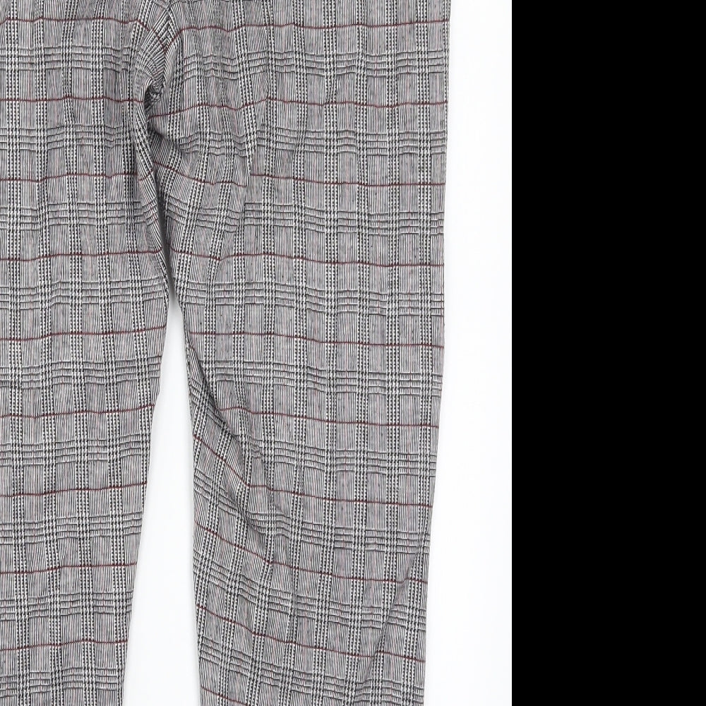 Womens UK Size 14 Damart Regular Fit Grey Trousers