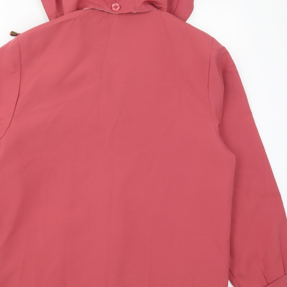 Womens UK Size 14 JBC Pink Overcoat