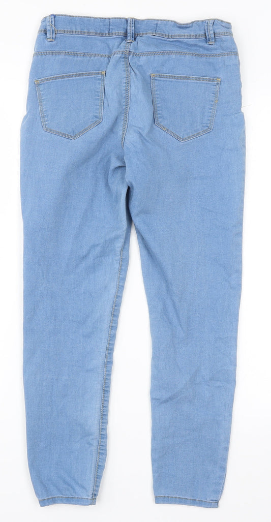 Denim Co Womens Blue Denim Skinny Jeans Size 10 L25 in