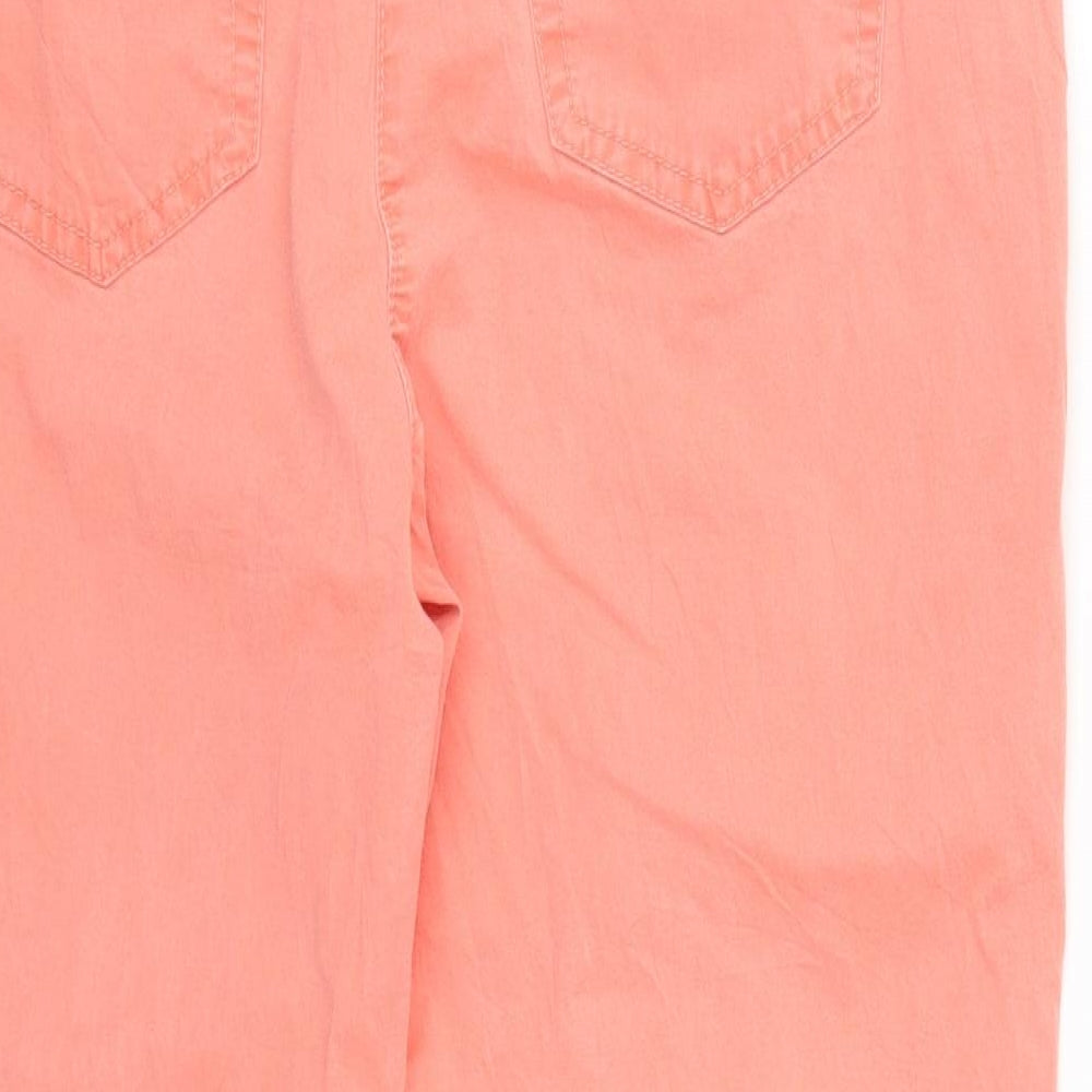 Gerry Weber Womens Pink Cropped Trousers Size 20 L24 in