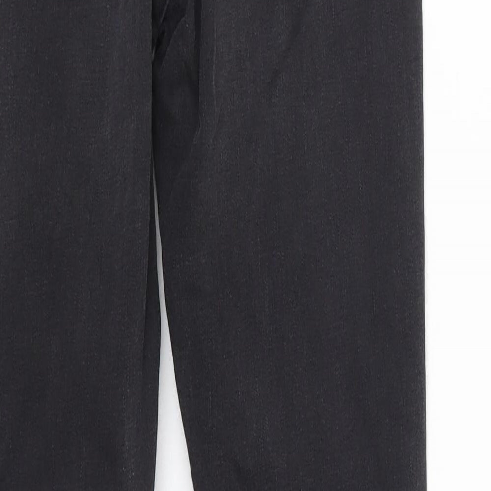 Womens UK Size 8 Preworn Regular Fit Skinny Grey Jeans