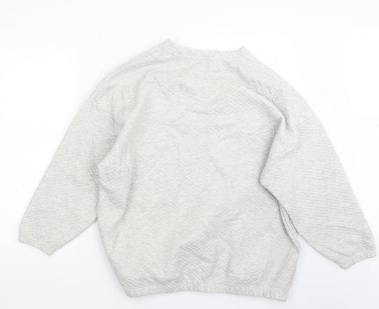 Primark Womens Grey Pullover Jumper Size 12