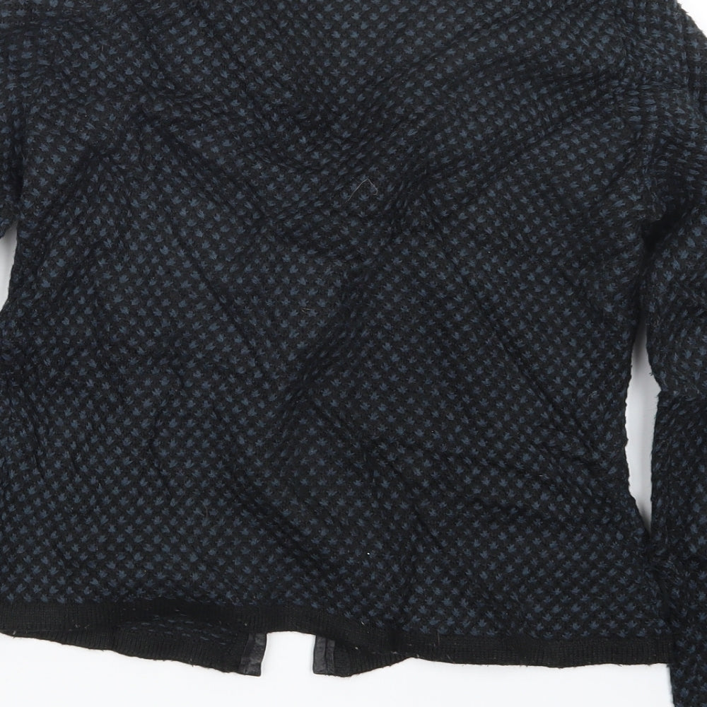La Redoute Womens Black Knit Cardigan Jumper Size 10