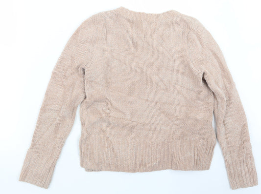 Womens UK Size XS Oasis Pink Pullover Jumper