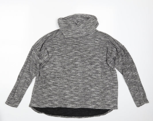 Womens UK Size 16 Quiz Grey Pullover Jumper