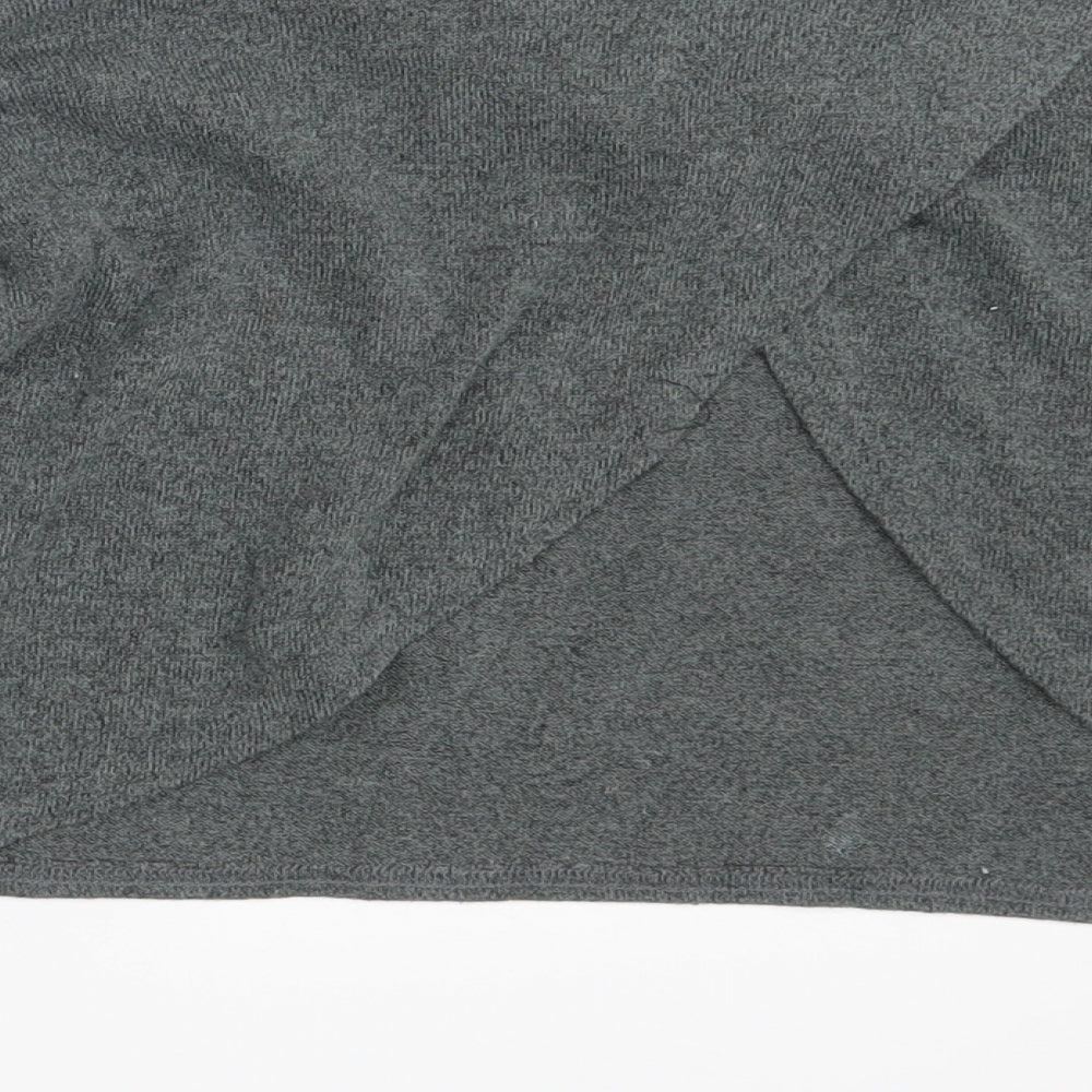 Boohoo Womens Grey Pullover Jumper Size 4