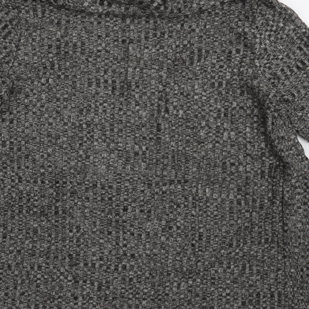 Klass Womens Grey Pullover Jumper Size S