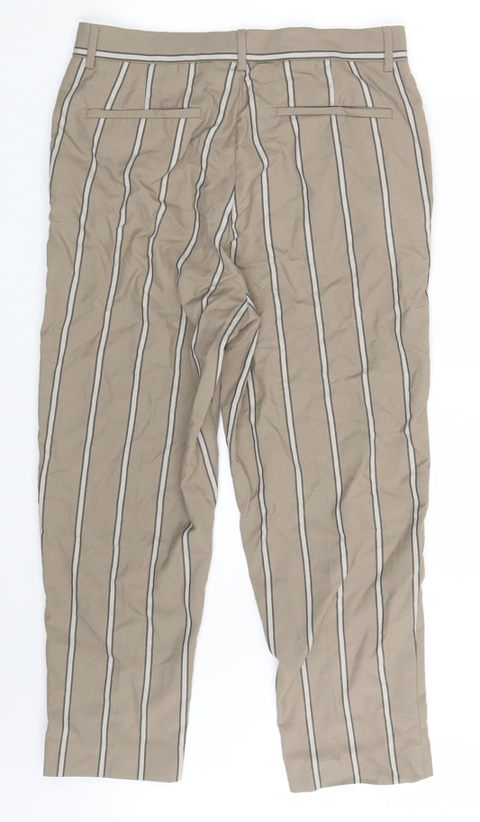 Womens UK Size 30 in ASOS Regular Fit Chino Beige Trousers