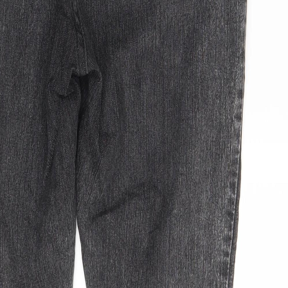 Womens UK Size One Size Preworn Jegging Grey Leggings