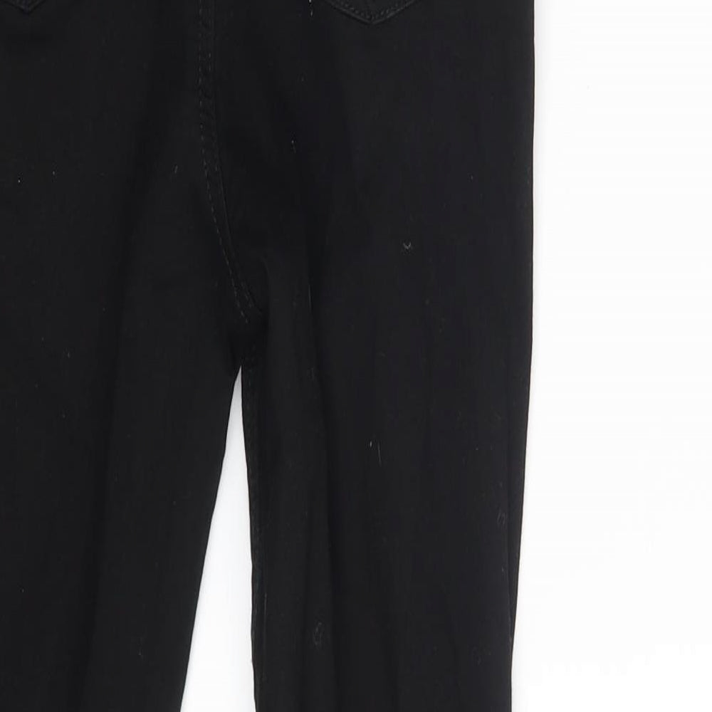 Very Womens Black Denim Skinny Jeans Size 12 L27 in
