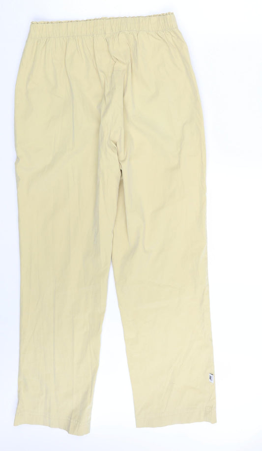Joy Womens Yellow Sweatpants Trousers One Size L27 in