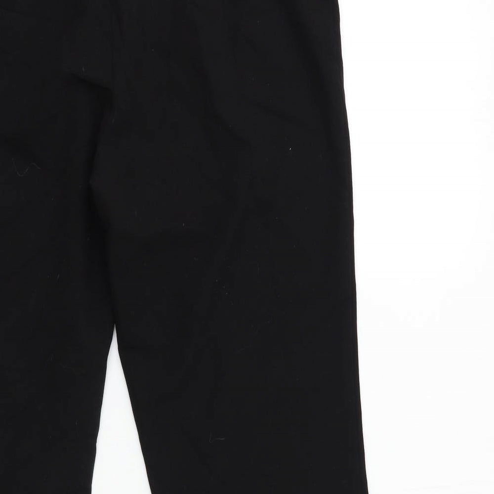 New Look Womens Black Trousers Size 14 L27 in