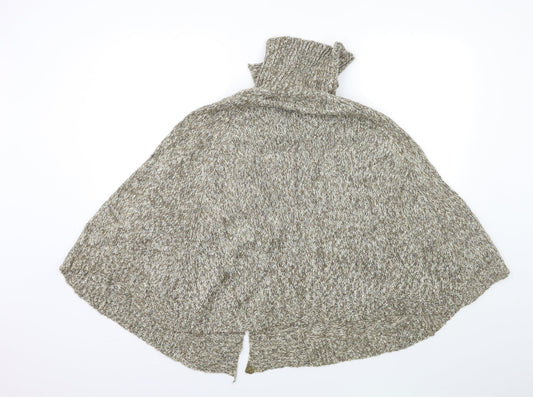 F&F Womens Brown Knit Cardigan Jumper Size M