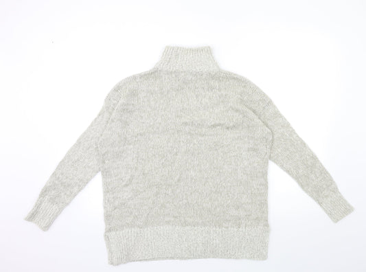 Womens UK Size S New Look Grey Pullover Jumper