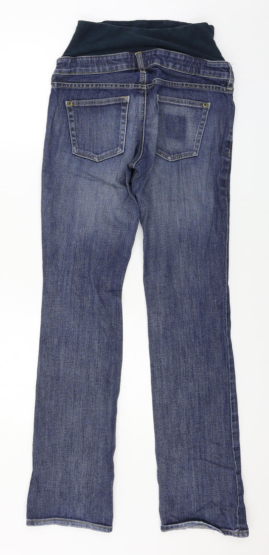 Womens UK Size 8 H&M Regular Fit Straight Blue Jeans