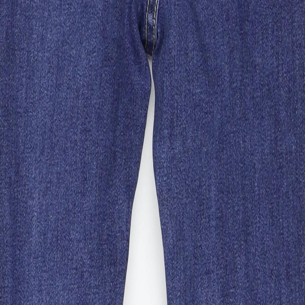 PRETTYLITTLETHING Womens Blue Denim Skinny Jeans Size 6 L27 in