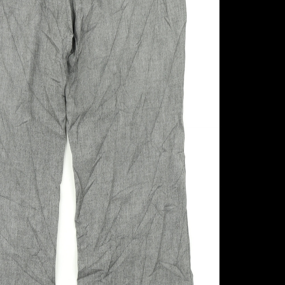 Per Una Womens Grey Dress Pants Trousers Size 18 L26 in