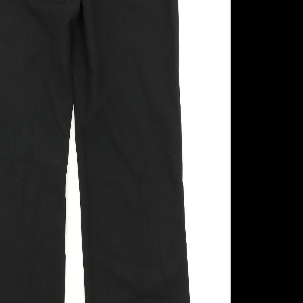 F&F Womens Black Dress Pants Trousers Size 8 L27 in